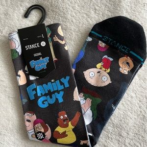 NWT Stance Socks Family Guy - Mens L - Men’s
